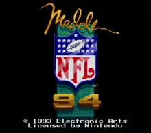 Image n° 4 - screenshots  : Madden NFL '94